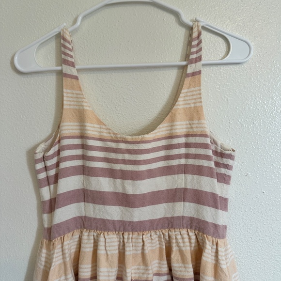 Mara Hoffman Cotton Stripped Button Dress - Picture 5 of 13